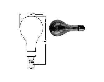 IMPA手册 编号790238标准透明灯泡E-39(图1)