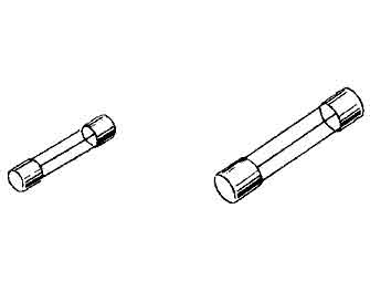 IMPA手册 编号793603玻璃管保险丝(图1)