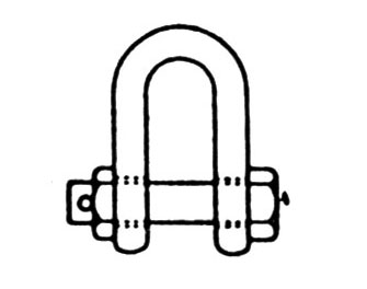 IMPA手册 编号233522SB型不锈钢卸扣(图1)