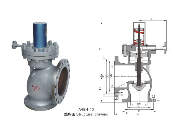 A49H,A49Y高温高压主安全阀(图1)