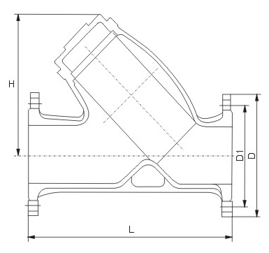 GL41H日标Y型过滤器(图1)