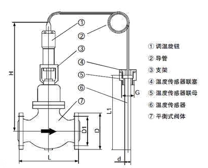 ZZWP自力式温度调节阀(图2)