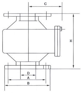 ZGB-II不锈钢抽屉式阻火器(图1)