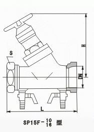 SP15F黄铜平衡阀(图1)