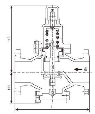 Y42X水用减压阀(图1)