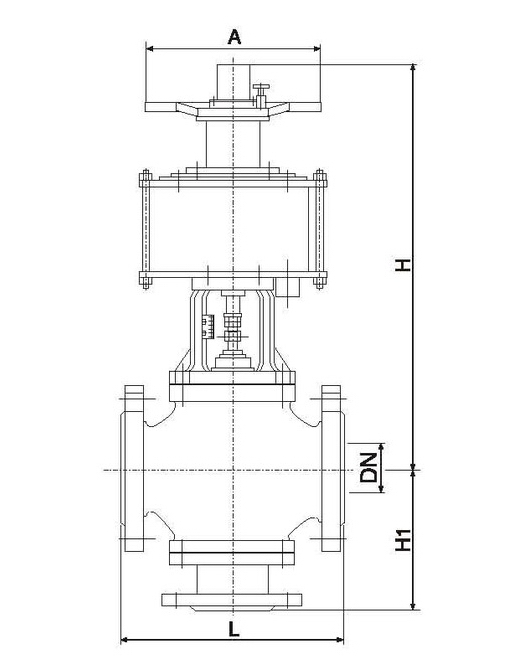 ZSQP气动活塞式切断阀(图4)