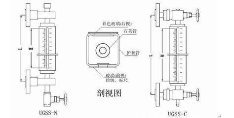 船用双色液位计