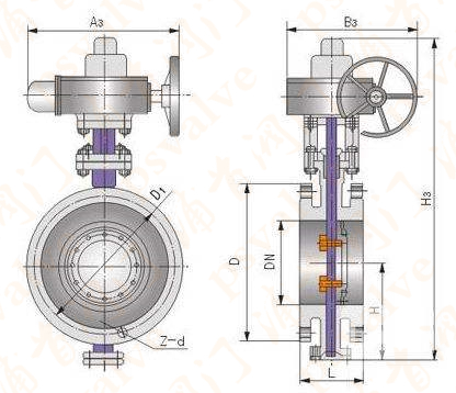 双向蝶阀(图3)