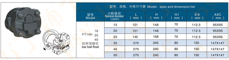 杠杆浮球式疏水阀(图2)