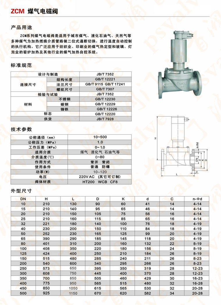 煤气电磁阀(图1)