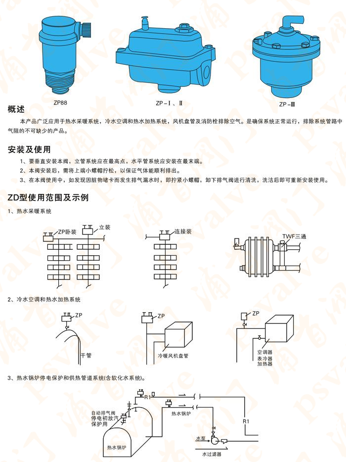 自动排气阀(图1)