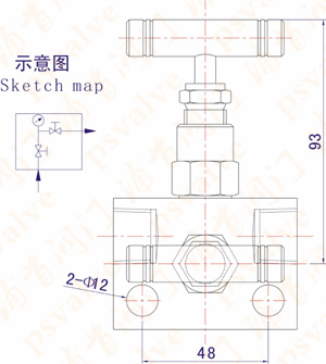 内螺纹二阀组(图1)