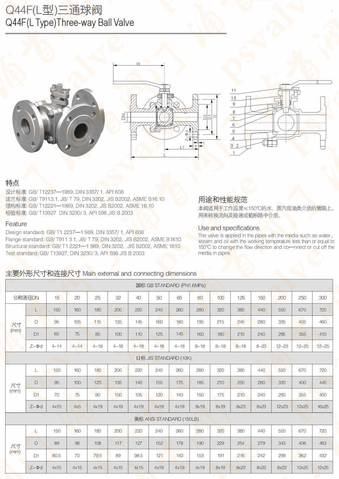 L型三通球阀(图2)