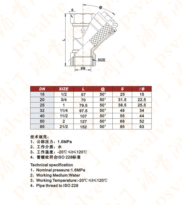 黄铜过滤器(图1)