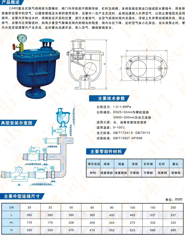 复合式排气阀(图5)